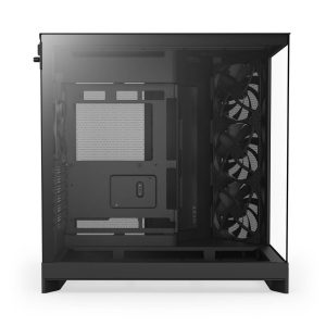 NZXT H9 Flow PC Case, Mid Tower, ATX, Tempered Glass - Black : image 9