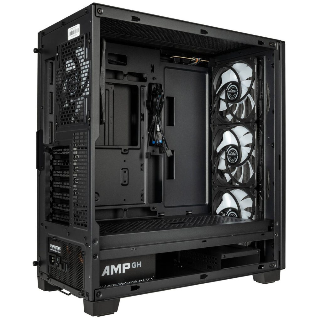 Phanteks XT Pro Ultra PC Case, Mid Tower, E-ATX, DRGB, Tempered Glass - Black, 850 W PSU
