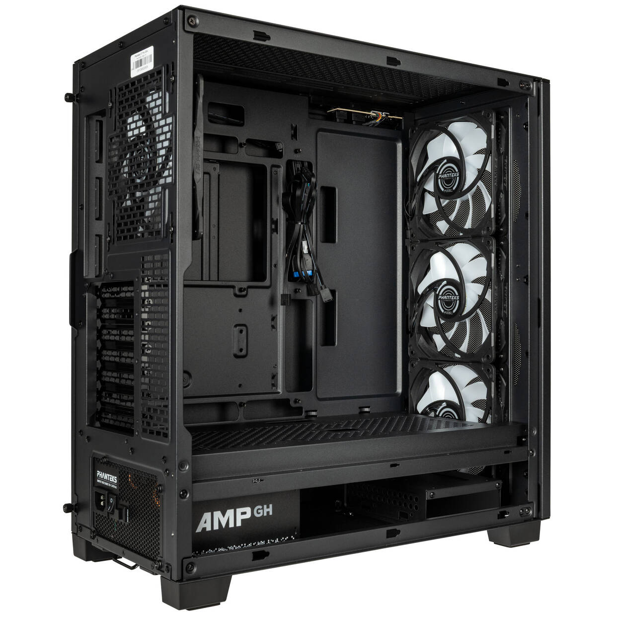 Phanteks XT Pro Ultra PC Case, Mid Tower, E-ATX, DRGB, Tempered Glass - Black, 850 W PSU