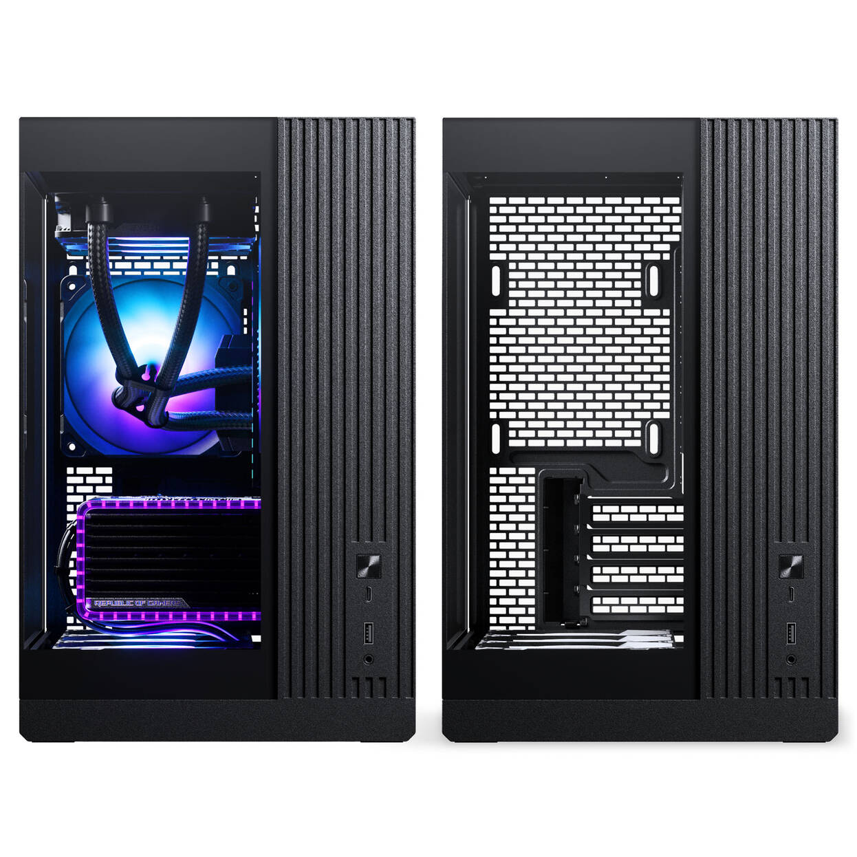 Phanteks XT V3 PC Case, Mini Case, mATX, Tempered Glass - including 3x 120mm Fans, Black