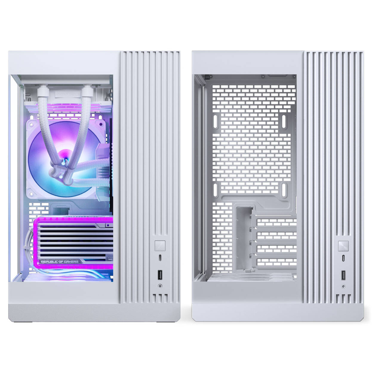 Phanteks XT V3 PC Case, Mini Case, mATX, Tempered Glass - including 3x 120mm Fans, White : image 10