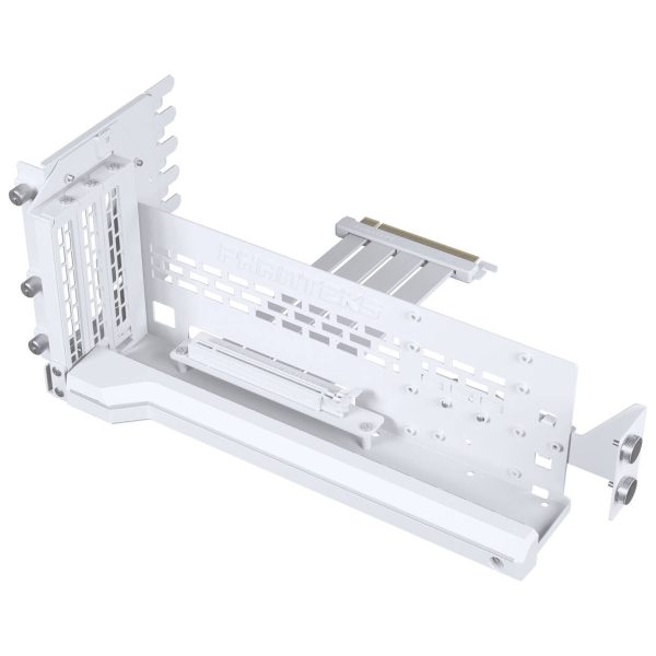 Phanteks Premium PCIe Gen 5 Vertical GPU Bracket, DRGB, with PCIe 5.0 Riser Cable – 220mm, white