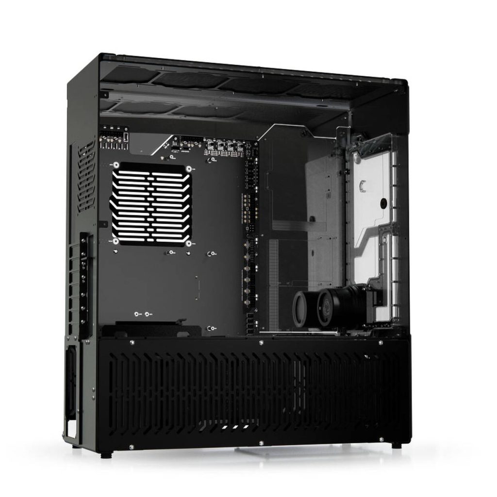 Singularity Computers Stream-M Water Cooling PC Case, Full Tower, XL-ATX, RGB - black