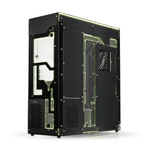 Singularity Computers Stream-M Water Cooling PC Case, Full Tower, XL-ATX, RGB - black
