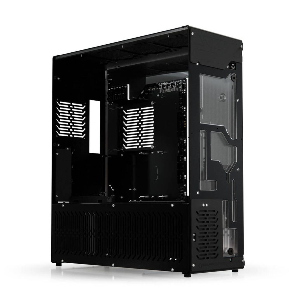 Singularity Computers Stream-M Water Cooling PC Case, Full Tower, XL-ATX, RGB - black