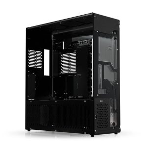 Singularity Computers Stream-M Water Cooling PC Case, Full Tower, XL-ATX, RGB - black