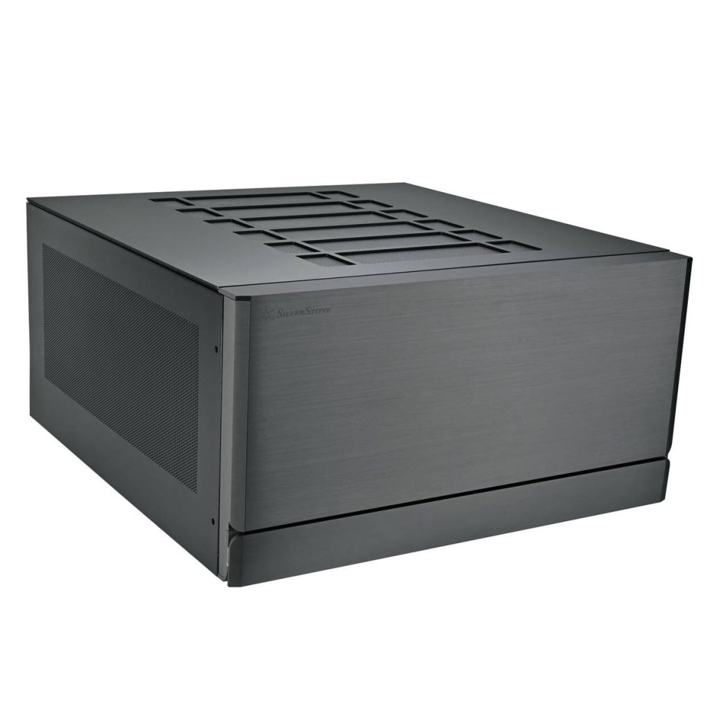 SilverStone Crown 04 PC Case, HTPC Case, SSI-EEB - dark Grey