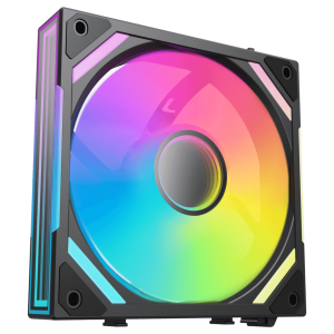 Alpenföhn WingBoost 4 PWM Fan, RGB - 120mm, black : image 1