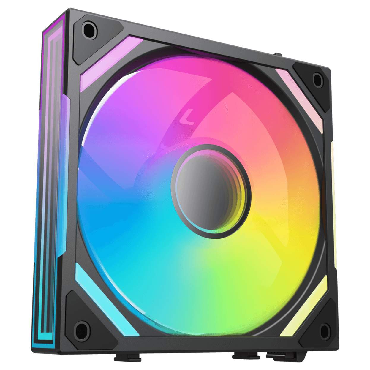 Alpenföhn WingBoost 4 PWM Fan, RGB - 120mm, black : image 1