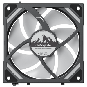 Alpenföhn WingBoost 4 PWM Fan, RGB - 120mm, black : image 6