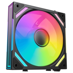 Alpenföhn WingBoost 4 PWM Fan, Reverse, RGB - 120mm, black : image 1
