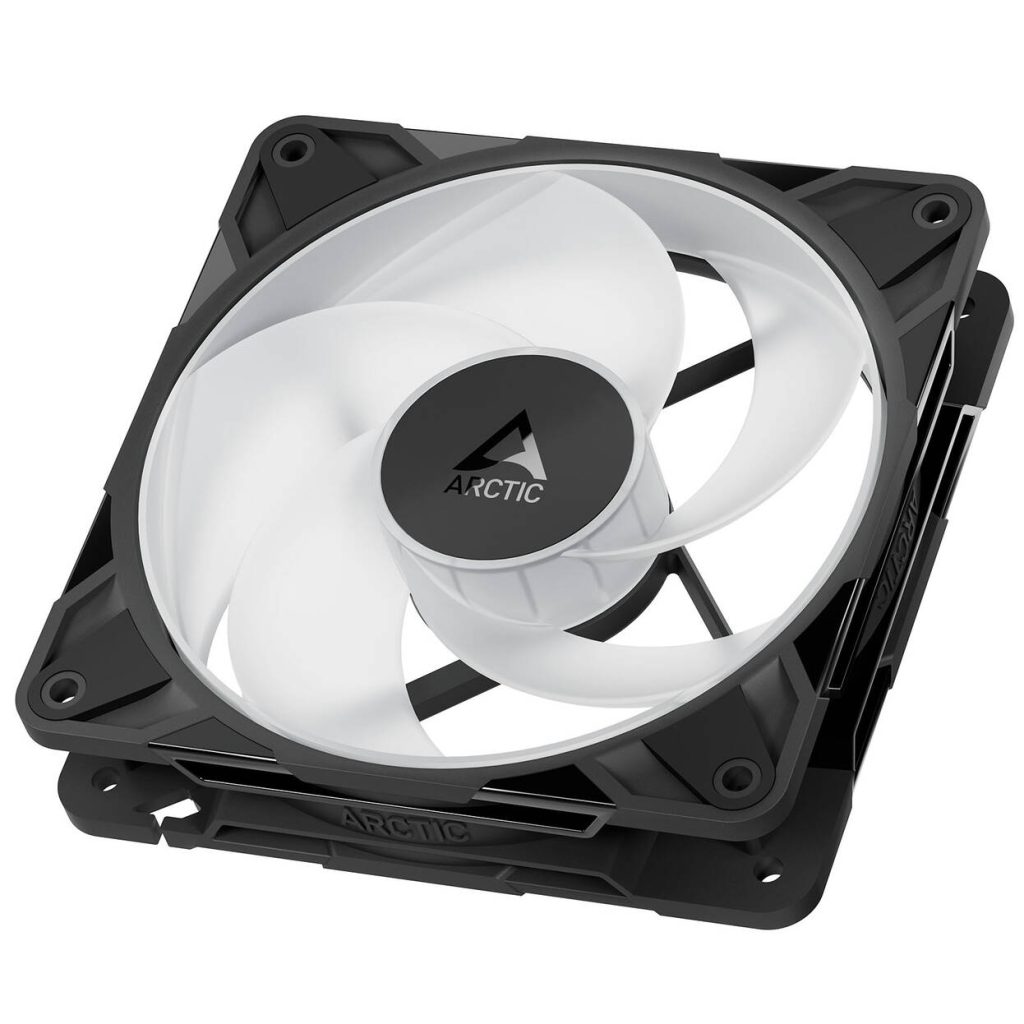 ARCTIC P12 Pro Reverse A-RGB PWM Fan - 120mm, black, pack of 3