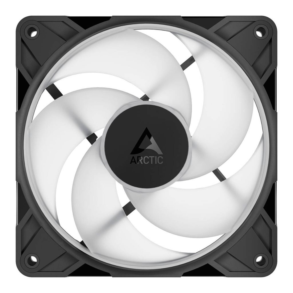 ARCTIC P12 Pro Reverse A-RGB PWM Fan - 120mm, black, pack of 3