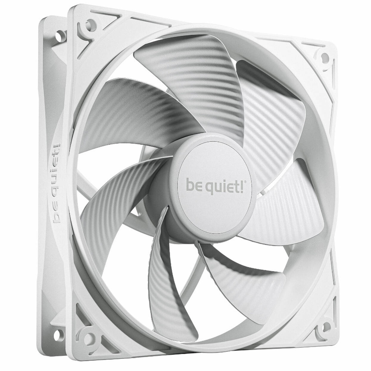 be quiet! Pure Wings 3 Fans, PWM, Reverse - 120mm, white, pack of 3