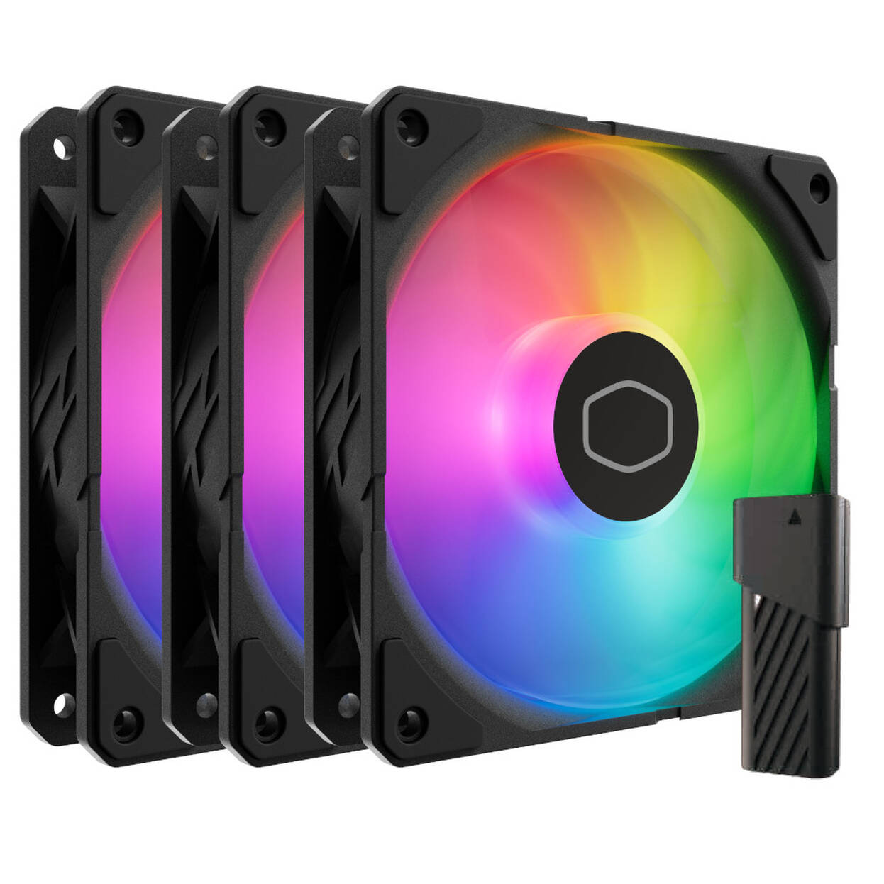 Cooler Master SickleFlow Edge 120 ARGB 3-in-1 Fan - Black : image 1