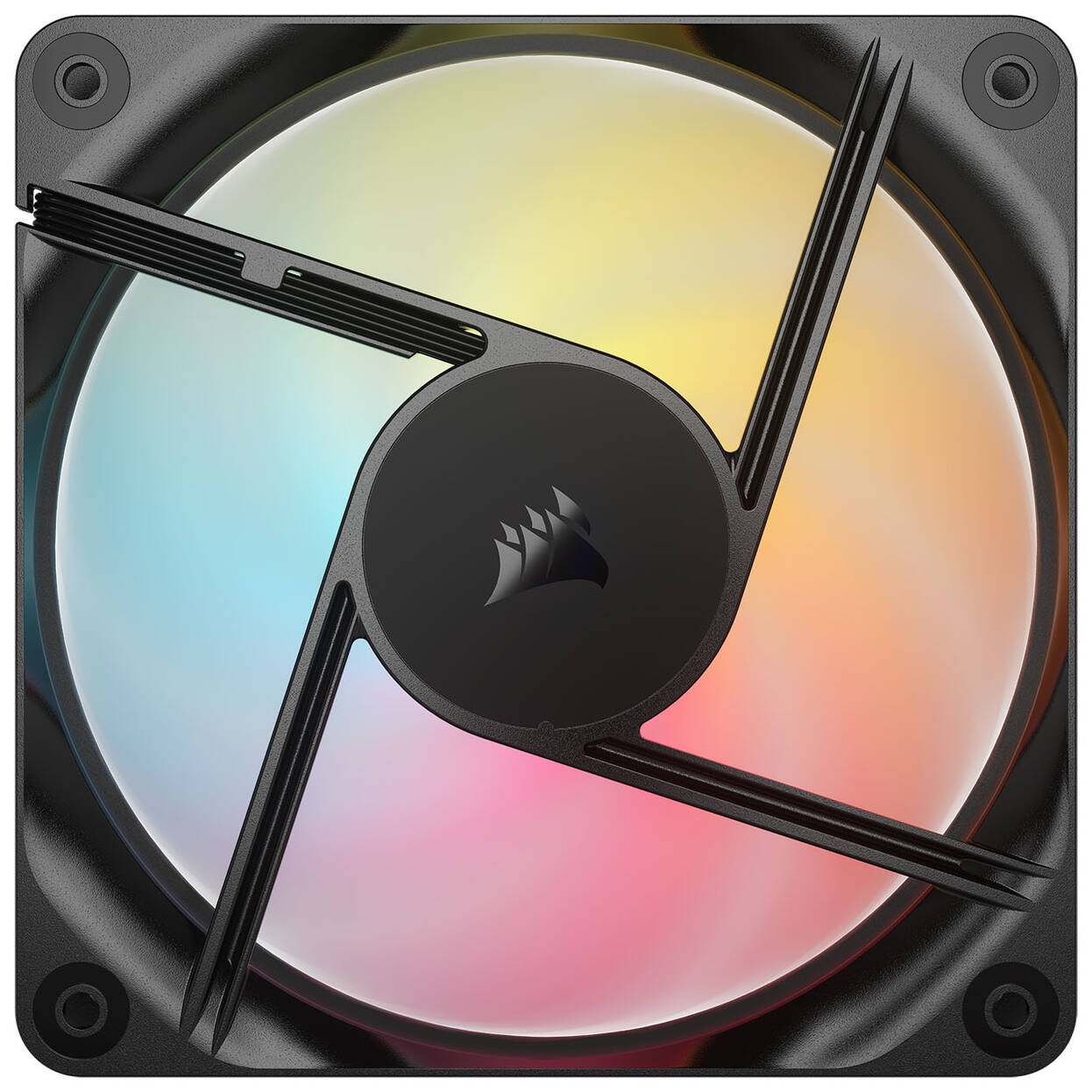 Corsair RS Series RS120-R ARGB PWM Fan - 3-Pack, 120mm, black
