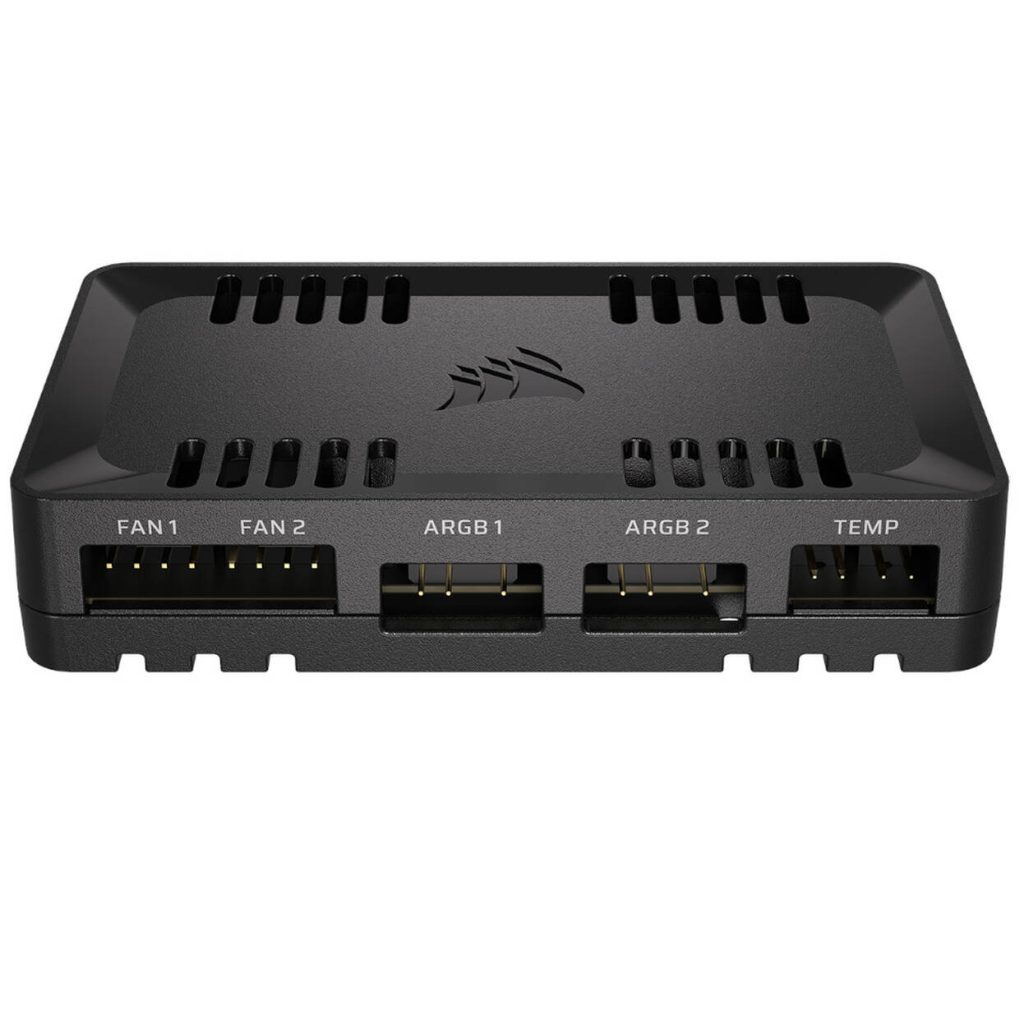 Corsair Commander Duo ARGB & Fan Controller, iCUE LINK - black