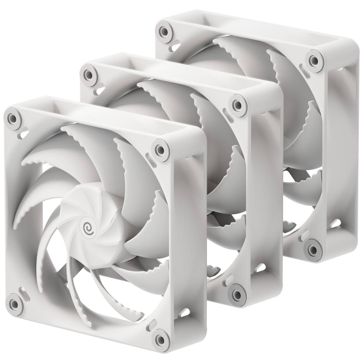 HAVN H12 PWM Fans, pack of 3, 120mm - white : image 1