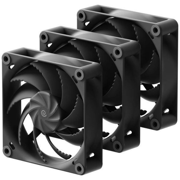 HAVN H12 PWM fan, 3-pack, 120mm – black