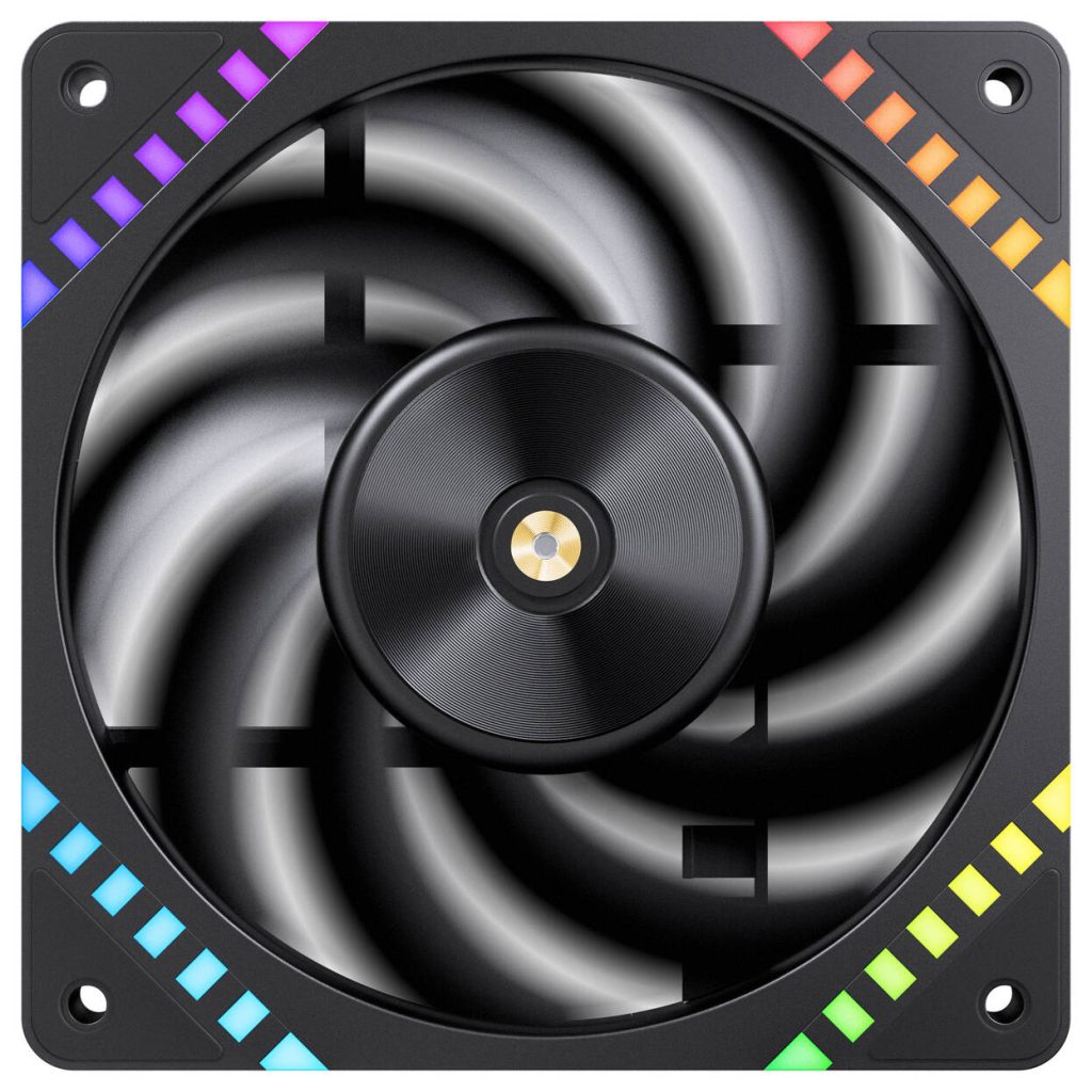 Jonsbo HF2-120 Fan, PWM, ARGB - 120mm, black