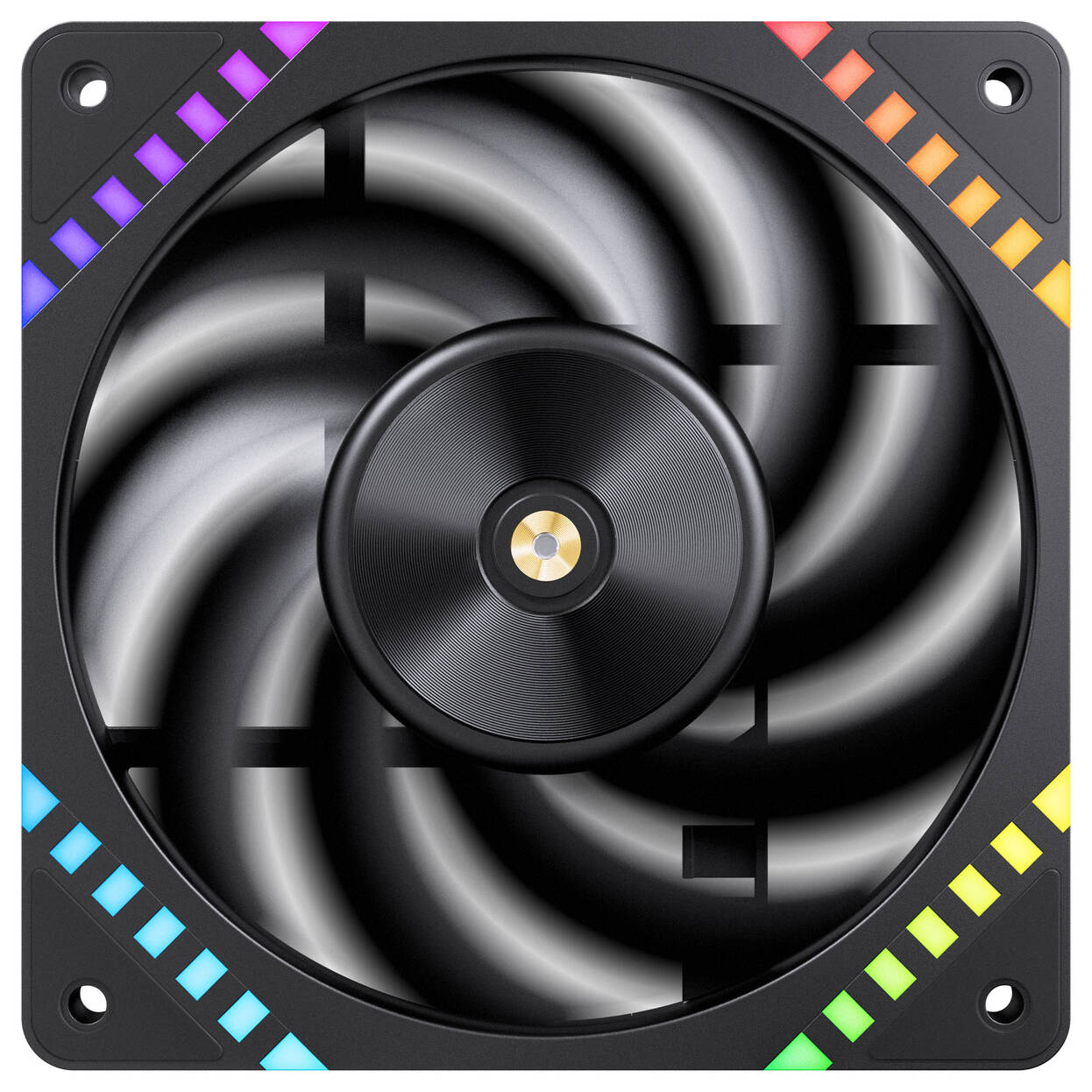 Jonsbo HF2-120 Fan, PWM, ARGB - 120mm, black