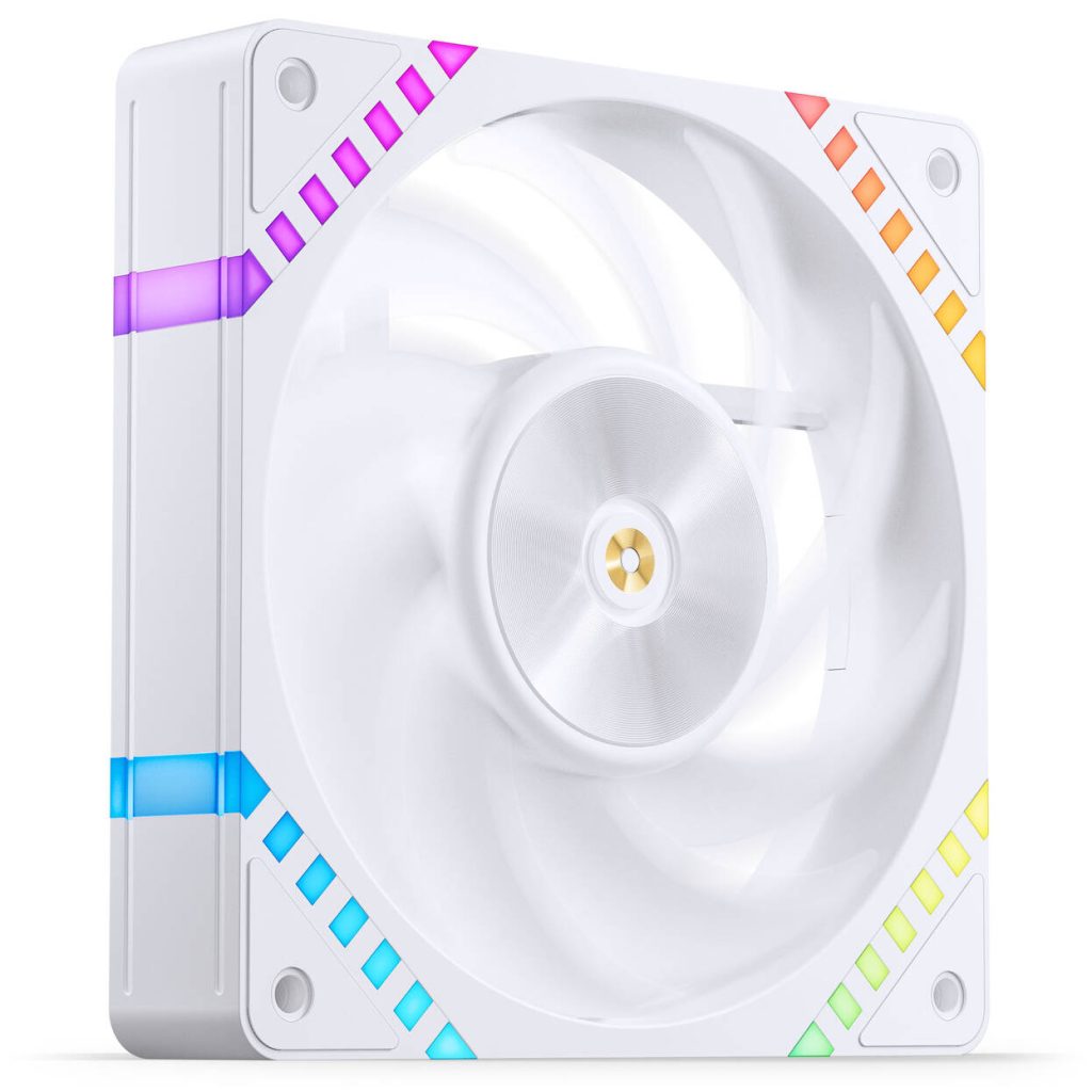 Jonsbo HF2-120 Fan, PWM, ARGB - 120mm, white