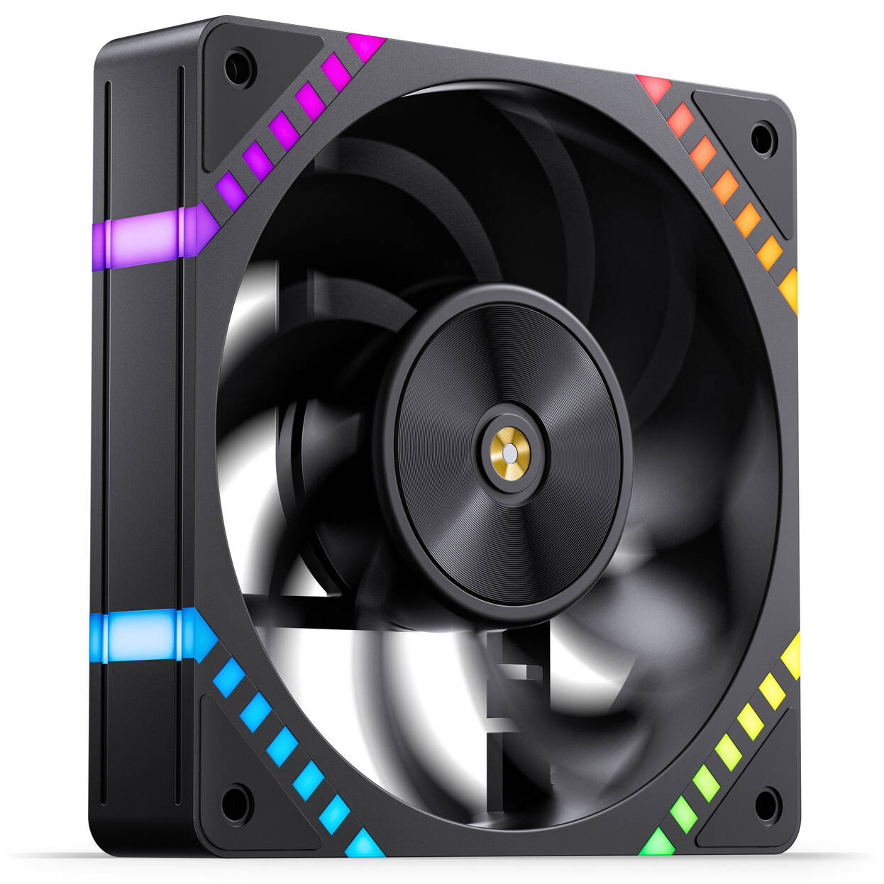 Jonsbo HF2-120 Fan, Reverse Blade, PWM, ARGB - 120mm, black : image 1