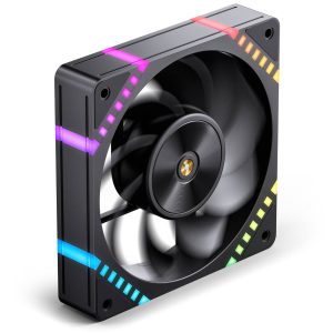 Jonsbo HF2-120 Fan, Reverse Blade, PWM, ARGB - 120mm, black : image 2