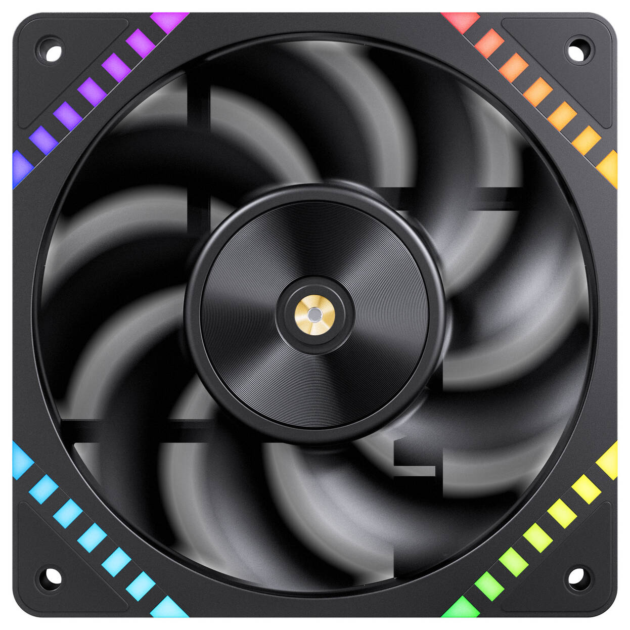 Jonsbo HF2-120 Fan, Reverse Blade, PWM, ARGB - 120mm, black : image 4