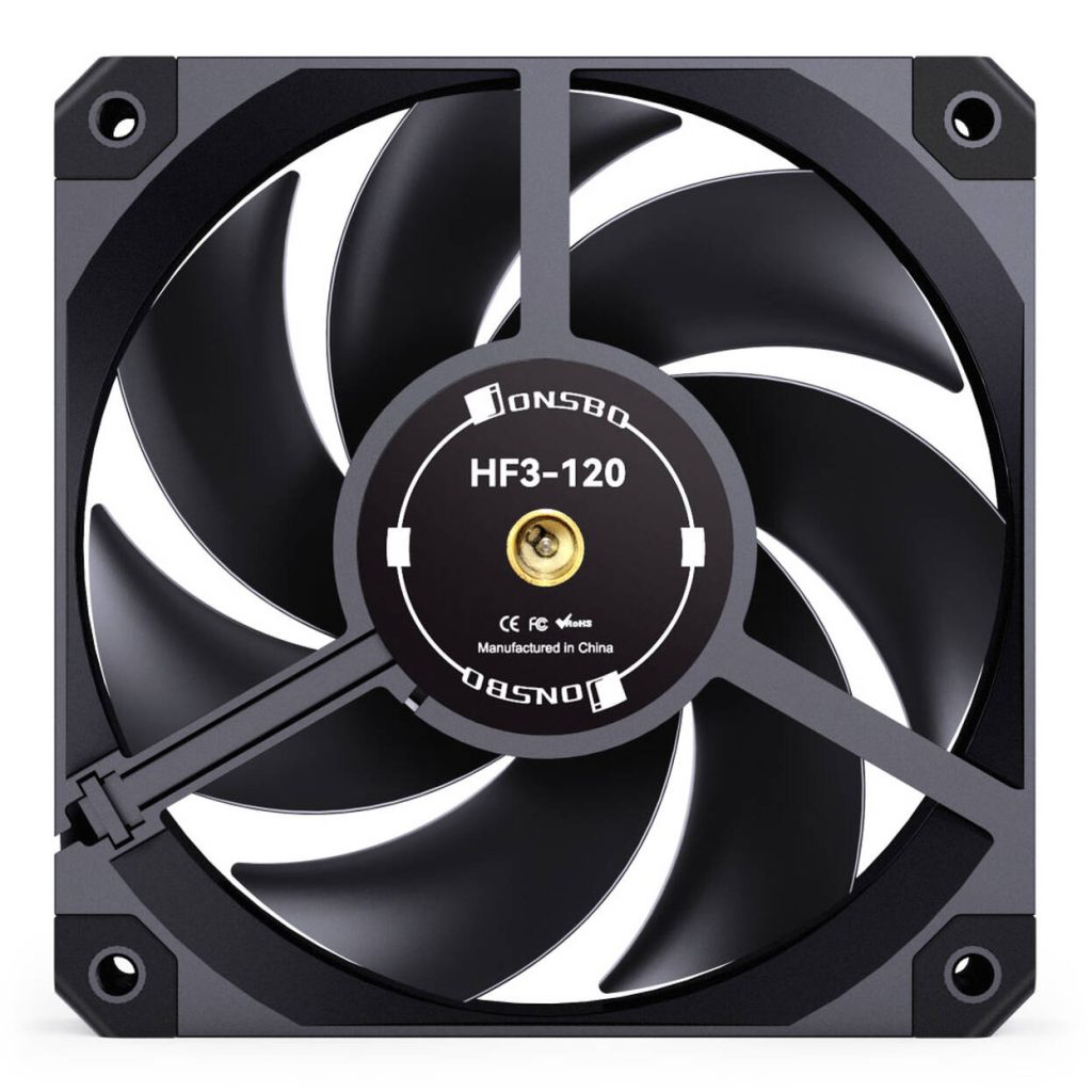 Jonsbo HF3-120 Fan, PWM - 120mm, black