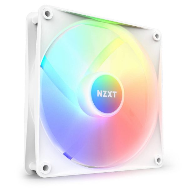 NZXT F140 RGB Core PWM Fan – 140mm, white