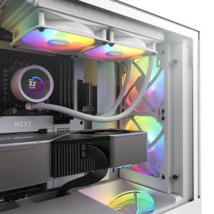 NZXT F140 RGB Core PWM Fan - 140mm, black, pack of 2