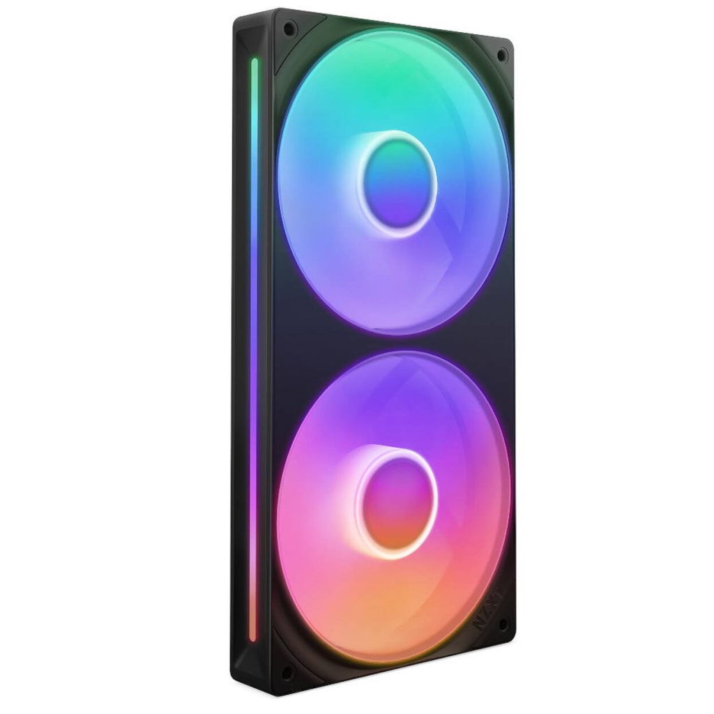NZXT F240 RGB Core Case Fan, 240 mm Uni-Frame - black - Watercooling UK