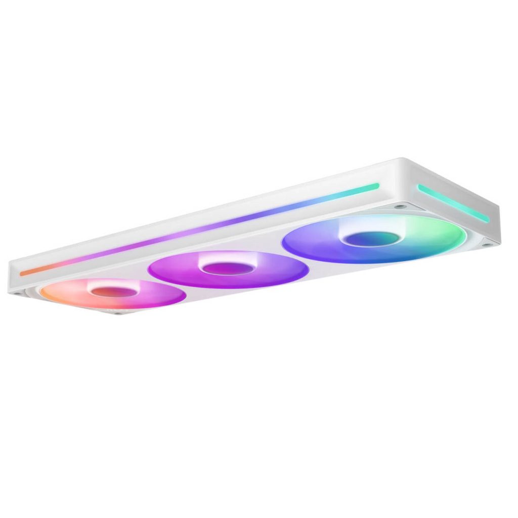 NZXT F360 RGB Core Case Fan, 360 mm Uni-Frame - Black