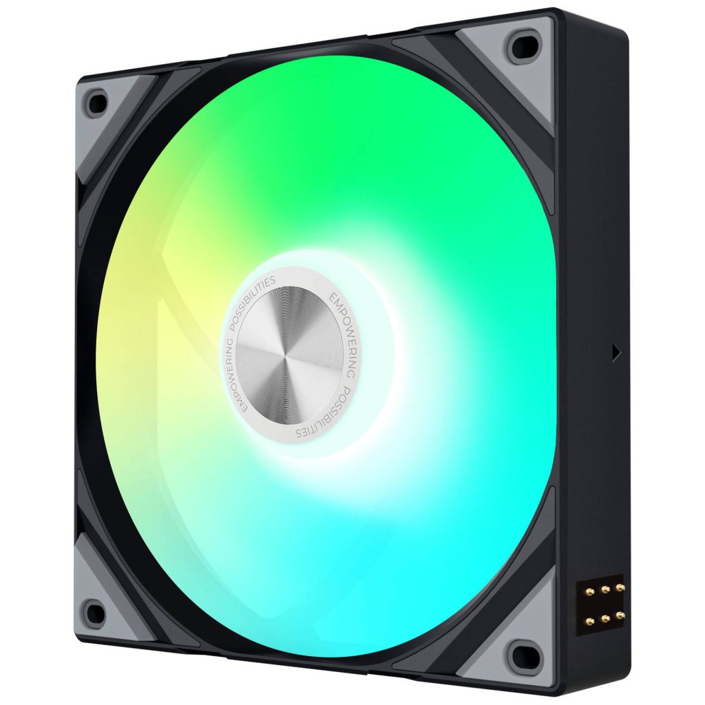 TRYX ROTA SL ARGB Reverse Fan - 3-Pack, 120mm, Black