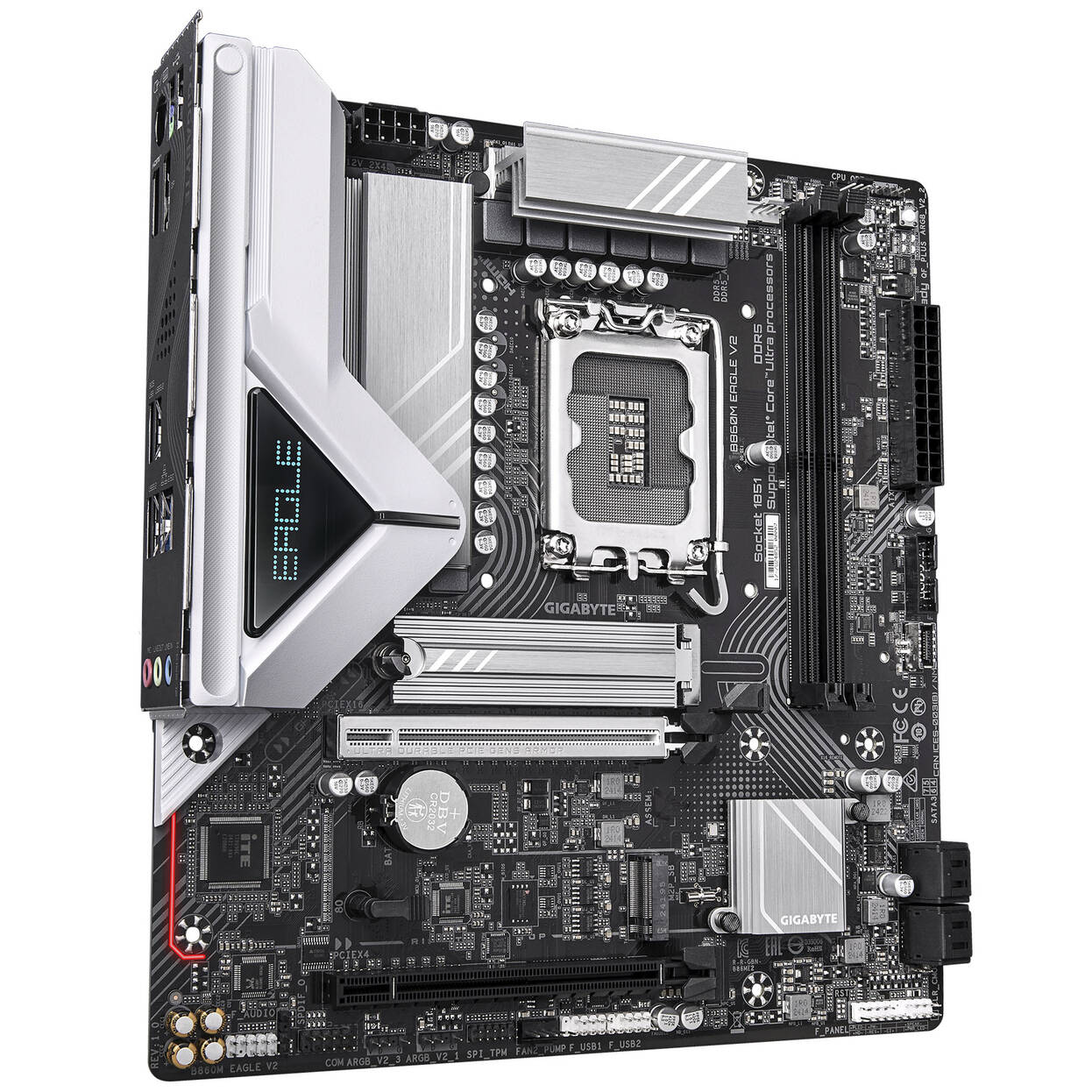 GIGABYTE B860M Eagle V2 Motherboard, Socket 1851, Intel B860, mATX, DDR5