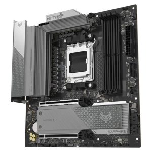 Sapphire Nitro+ B850M WiFi Motherboard, Socket AM5, AMD B850, mATX, DDR5