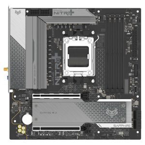 Sapphire Nitro+ B850M WiFi Motherboard, Socket AM5, AMD B850, mATX, DDR5