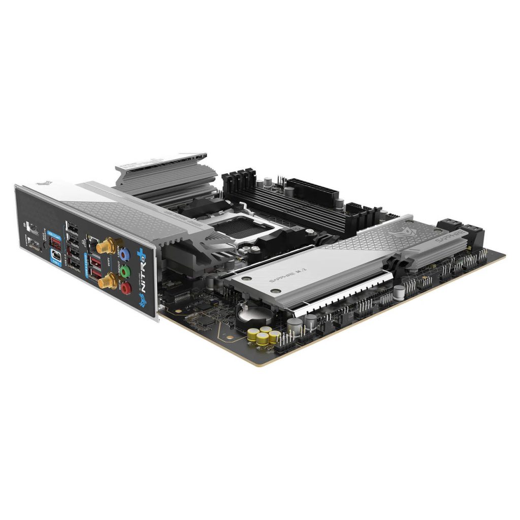 Sapphire Nitro+ B850M WiFi Motherboard, Socket AM5, AMD B850, mATX, DDR5