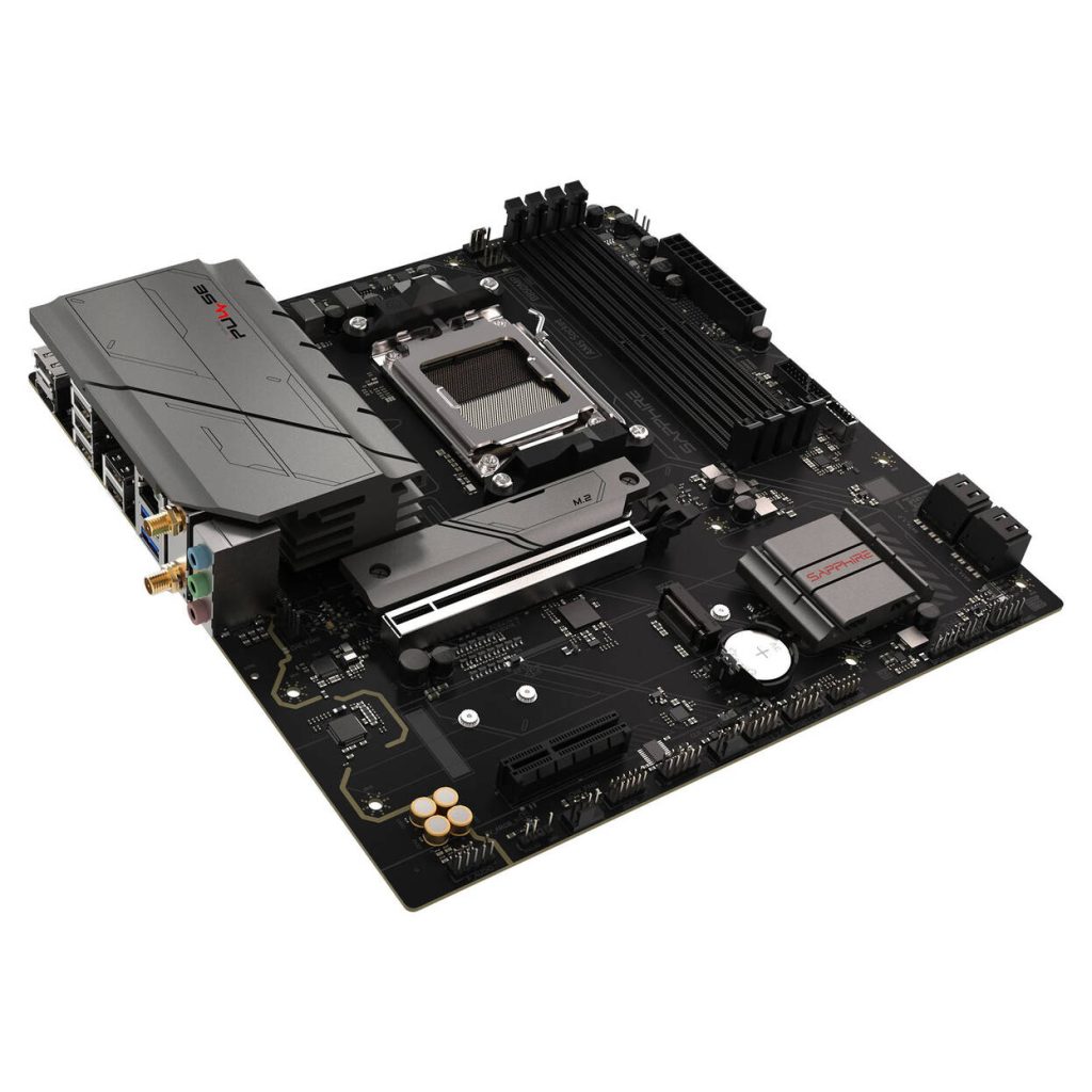 Sapphire Pulse B850M WiFi motherboard, Socket AM5, AMD B850, mATX, DDR5