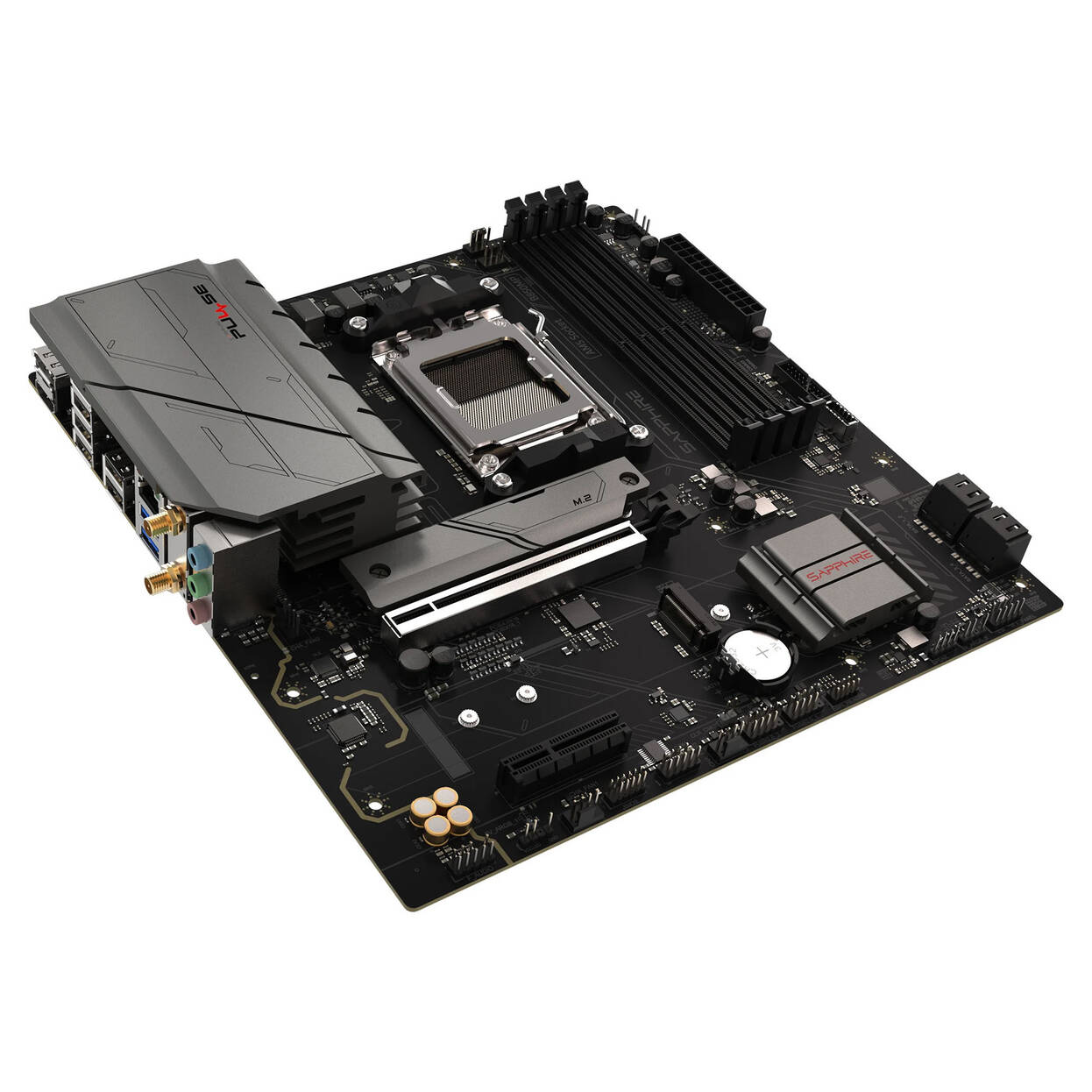 Sapphire Pulse B850M WiFi motherboard, Socket AM5, AMD B850, mATX, DDR5