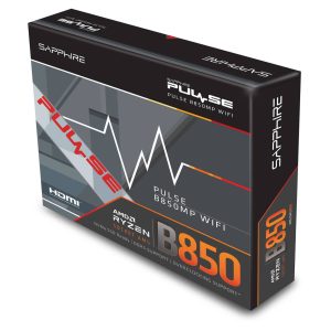 Sapphire Pulse B850M WiFi motherboard, Socket AM5, AMD B850, mATX, DDR5