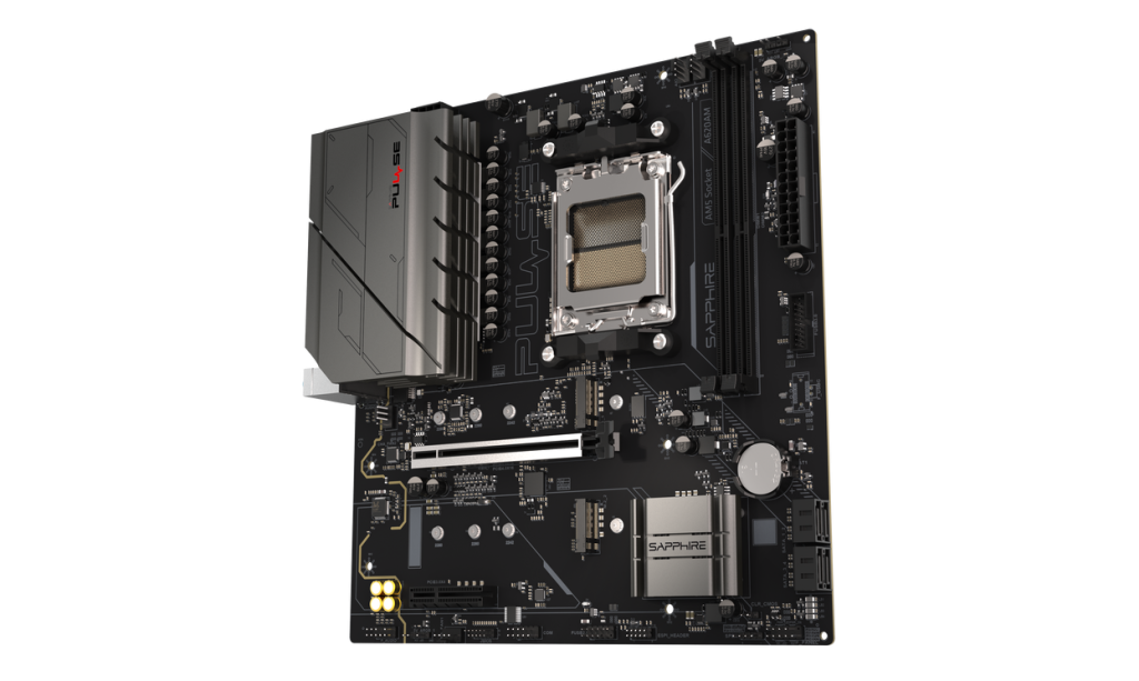 Sapphire Pulse A620AM Motherboard, Socket AM5, AMD A620, mATX, DDR5