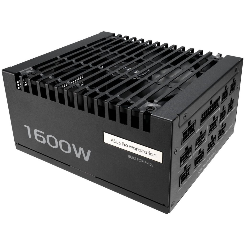 ASUS Pro WS Platinum, 80 PLUS Platinum power supply, modular, ATX 3.1, PCIe 5.1 - 1600 Watt
