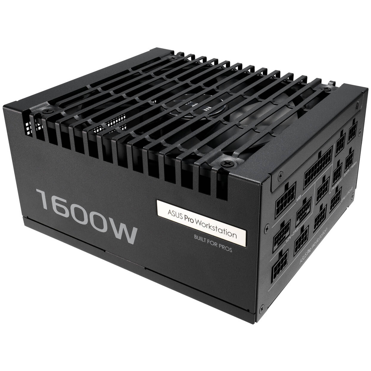 ASUS Pro WS Platinum, 80 PLUS Platinum power supply, modular, ATX 3.1, PCIe 5.1 - 1600 Watt