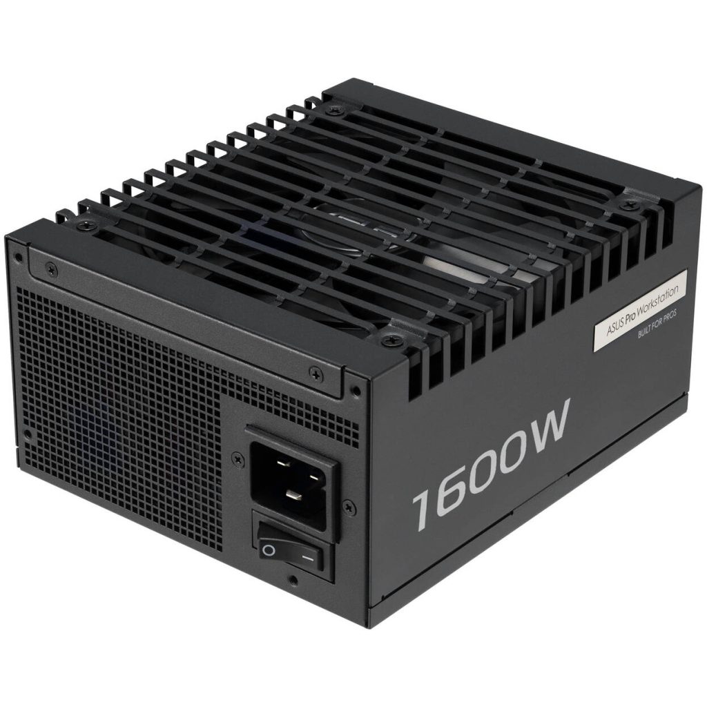 ASUS Pro WS Platinum, 80 PLUS Platinum power supply, modular, ATX 3.1, PCIe 5.1 - 1600 Watt
