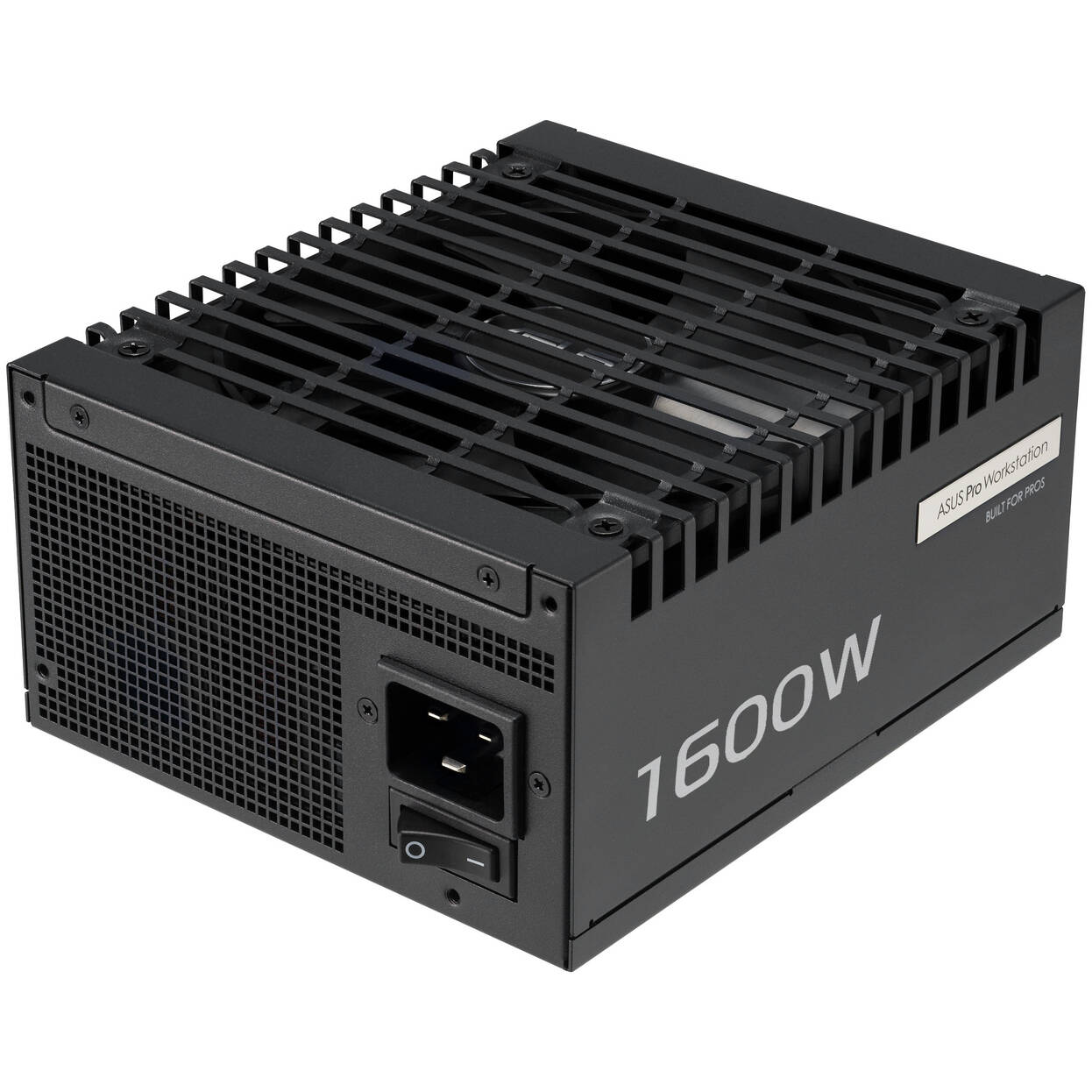 ASUS Pro WS Platinum, 80 PLUS Platinum power supply, modular, ATX 3.1, PCIe 5.1 - 1600 Watt