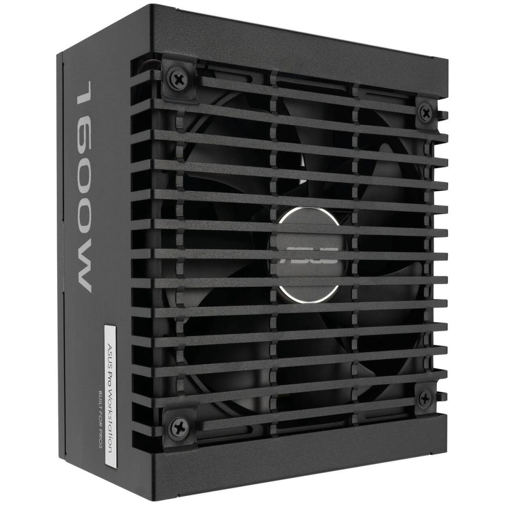 ASUS Pro WS Platinum, 80 PLUS Platinum power supply, modular, ATX 3.1, PCIe 5.1 - 1600 Watt