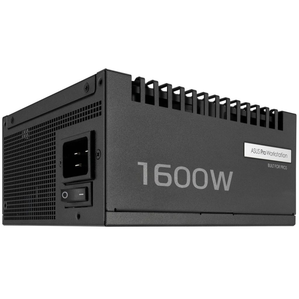 ASUS Pro WS Platinum, 80 PLUS Platinum power supply, modular, ATX 3.1, PCIe 5.1 - 1600 Watt