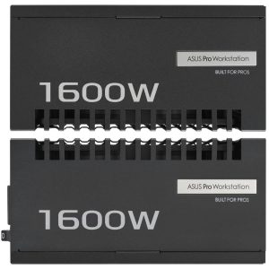 ASUS Pro WS Platinum, 80 PLUS Platinum power supply, modular, ATX 3.1, PCIe 5.1 - 1600 Watt